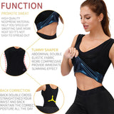 ♾️Sauna Effect shirt for women and men slimming compress sweat shirt♾️