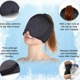 ♾️Therapeutic ice gel cap for migraine sinnus tension puffy eyes cranial and facial tension and stress♾️